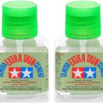 Tamiya 87038 Extra Thin Cement Glue Fine Tip 40ml 2 Pack
