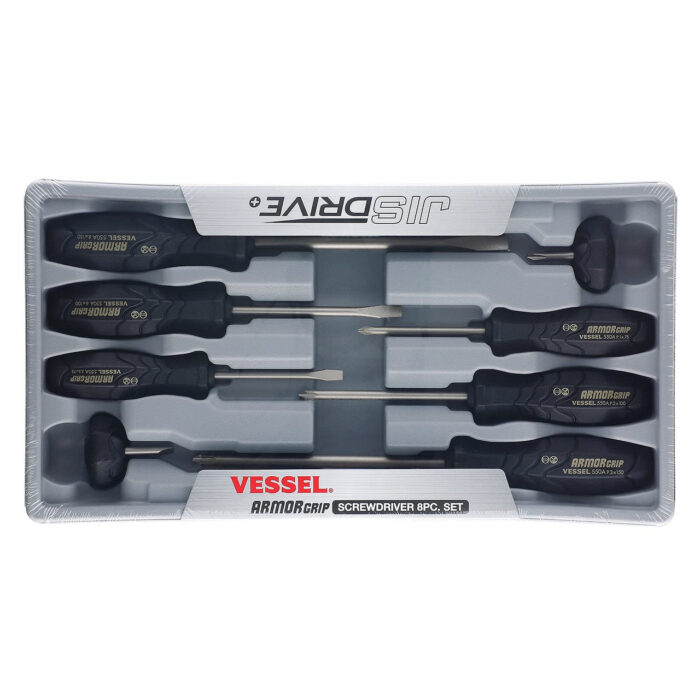 Vessel ARMOR Screwdriver 8 Pc Set (550A8PTU) - Image 1