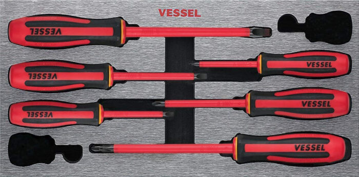 Vessel MEGADORA Insulated Screwdriver 6 Pc Set (9606EVA) - Image 1