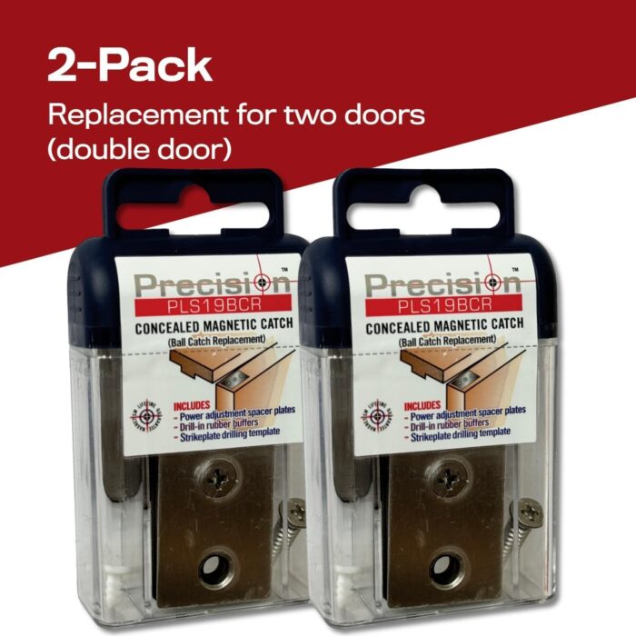 Precision Lock PLS19BCR, 2-Pack with 2 Foam Pads - Image 1